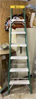 7' fiberglass ladder