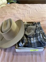 Stetson hat "The Toggery" 3/8 & pajama set