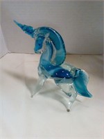 Murano glass unicorn
