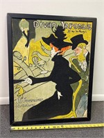 HAND PAINTED TOULOUSE LAUTREC LOOK- A-LIKE