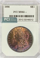 1886 Morgan Silver Dollar MS-65 +