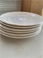 SET OF 6 WHITE PFALTZGRAFF PLATES