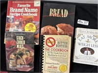 LOT OF MISC. COOKBOOKS  AND A BETTER BRAND NAME