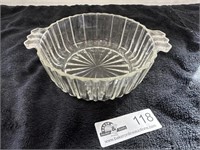 VINTAGE INDIANA GLASS CANDY DISH