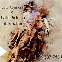 Late Pick Up/ Late Payment Information