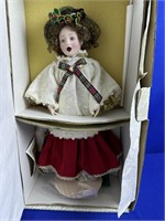 Franklin Mint Caroler Doll