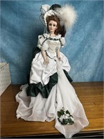 Franklin Heirloom Porcelain Doll