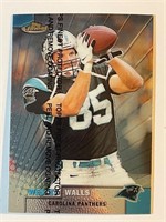 WESLEY WALLS 1999 FINEST W/COATING-PANTHERS