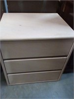 3 drawer end table
