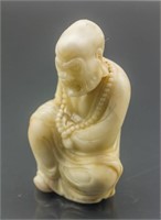 Fine 18th C. Chinese Shoushan Stone Carved Figure
