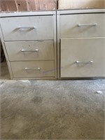 2’x31” metal cabinet & contents