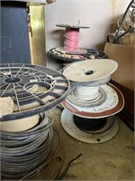 5 spools of wire