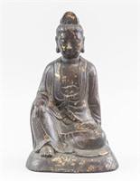 Chinese Gilt Bronze Guanyin Statue