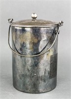 Chinese Silver Teapot with Handle