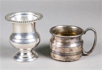 Two Assorted English Silver Tea Ware