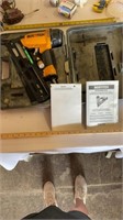 Bostitch nail gun with case and manual