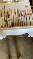 Various screwdrivers