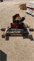 Shaver Hydraulic Skidsteer Post Driver