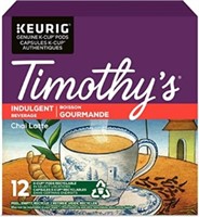Timothy's Chai Latte K-Cup Coffee Pods