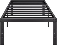 COMASACH 16 in Twin Bed Frame No Box Spring Needed