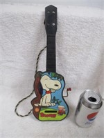 Mattel 1967 Snoopy Windup Guitar