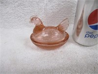 Dagenhart Glass Small Hen on Nest