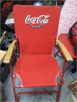 Coca Cola Coke Folding Chair Pickup Only
