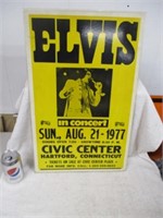 Elvis Concert Poster Copy 23x14"
