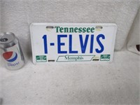 Elvis License Plate