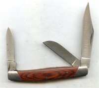 3 Blade Whinchester Wood Handles 4"