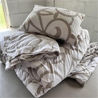 Max Studio King Comforter, Accent Pillow & Cases
