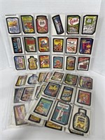 Many Sheets of Wacky Packages Stickers