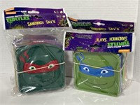 Full Set of Ninja Turtle Sandwich Savers