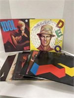 10 LPs - Billy Idol, Foreigner, David Bowie and