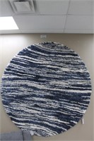 NEW NEVER USED 8 FOOT ROUND AREA RUG