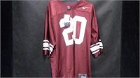 BILLY SIMS OU SIGNED JERSEY W/COA