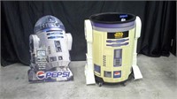 STAR WARS R2D2 PEPSI COOLER AND STANDEE