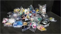 LOT OF 35 UNOPENED FAST FOOD TOYS: HELLO KITTY, ST