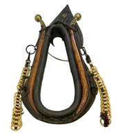 Leather Horse Collar And Hames