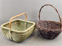 Two Medium Sized Baskets