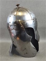 Medieval Riveted Knight's Helmet