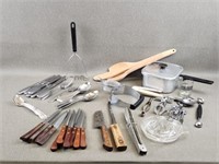 Kitchen Accessories, Knives, Silverware +