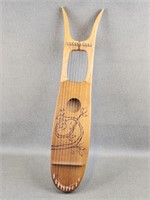 Home Made Hand / Lap Harp / Lyre Signed