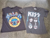 KISS & Guns & Roses T-Shirts
