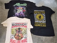 Poison, Elvis & Woodstock T-Shirts