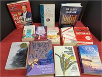 12 assorted Books - various Authors