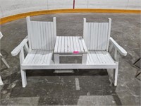 Outside Bench - measures 58"×21.5"×35.5"