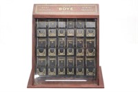 Early 1900's Boye Brand Needle Display
