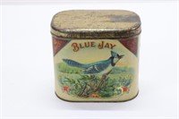Blue Jay Cigar Tin Orrison Co. Bethesda, OH