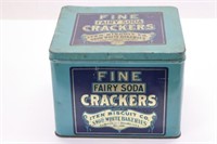 Iten Biscuit Co Fairy Soda Crackers Tin, Oklahoma